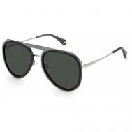 Солнцезащитные очки , невидимка, поляризационные, для мужчин, серый Polaroid