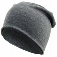 Шапка  Breathable Poliester beany Cap grey Skully