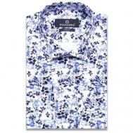 Рубашка , размер (52)XL, синий Poggino