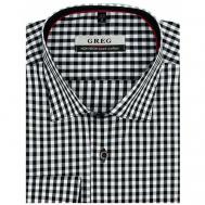 Рубашка , размер 174-184/42, черный Greg