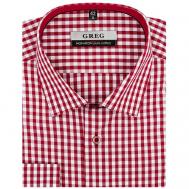Рубашка , размер 174-184/41, красный Greg