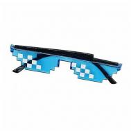 Солнцезащитные очки , узкие, оправа: пластик, устойчивые к появлению царапин, черный Pixel Crew
