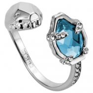 Кольцо , кристалл, размер 18, серебряный Just Cavalli