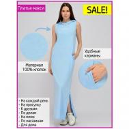 Платье , размер 52, голубой VISERDI