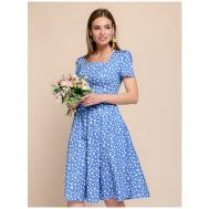 Платье , размер 58, голубой 1001dress
