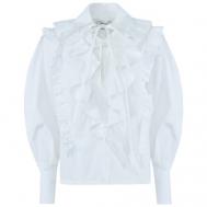 Блуза  , размер 42, белый MSGM