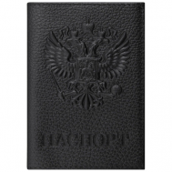 Обложка для паспорта , черный morios