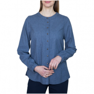 Блуза  , размер 50, фиолетовый, синий Galar