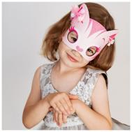 Карнавальный набор  "Кошечка с блестками", маска, аксессуары для волос Страна Карнавалия