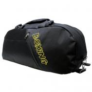 Сумка спортивная сумка-рюкзак , 60 л, 35х30х65 см, плечевой ремень, черный STAR FIGHT