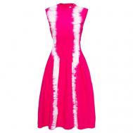 Платье , размер 40, белый, розовый MSGM