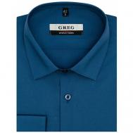Рубашка , размер 174-184/42, синий Greg