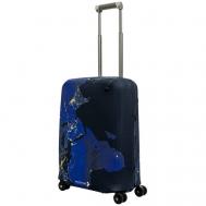 Чехол для чемодана , текстиль, 40 л, размер S, мультиколор ROUTEMARK