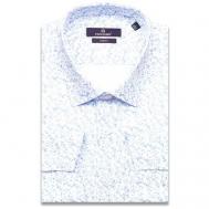 Рубашка , размер (46)S, голубой Poggino