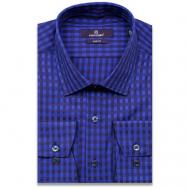 Рубашка , размер (46)S, синий Poggino