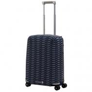 Чехол для чемодана , размер S, черный, мультиколор ROUTEMARK