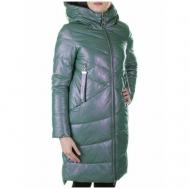 Пальто  зимнее, размер 42, фиолетовый Нет бренда