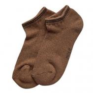 Носки , укороченные, нескользящие, утепленные, размер 37-39, коричневый TOD OIMS