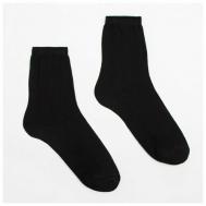 Мужские носки , 1 пара, классические, размер 25, черный Сима-ленд