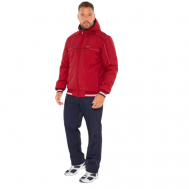 Костюм , олимпийка и брюки, силуэт прямой, размер 54, красный Tagerton