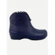 Обувь женская утепленная (галоши, ботинки) Lucky Land 2316 W-MT-EVA синий размер 35/36 (21.3см-22.7см) LUCKYLAND