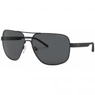 Солнцезащитные очки , авиаторы, оправа: металл, с защитой от УФ, для мужчин, черный Armani Exchange