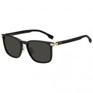 Солнцезащитные очки , прямоугольные, с защитой от УФ, для мужчин, золотой BOSS