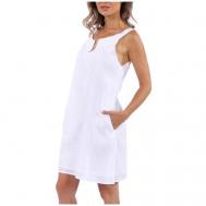 Пляжное платье , размер 42, белый Naemy Beach
