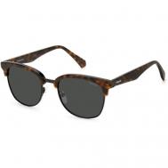 Солнцезащитные очки , серый, коричневый Polaroid