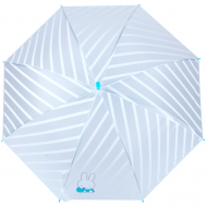 Зонт-трость , белый, голубой Эврика подарки и удивительные вещи