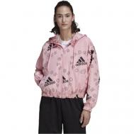 Ветровка , размер M, розовый Adidas