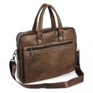 Мужская сумка-портфель 6673-3 Браун Piove
