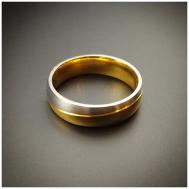 Кольцо , размер 20, серебряный, золотой Innuendo