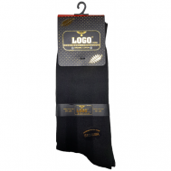 Носки , 1 пара, классические, ароматизированные, на Новый год, на 23 февраля, размер 40-45, черный Pier Londi