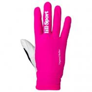 Перчатки , размер 8, розовый LillSport