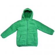 Куртка  демисезонная, манжеты, размер 116, зеленый MIDIMOD GOLD