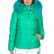 Куртка   зимняя, размер 36, зеленый Sportalm