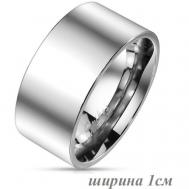 Кольцо обручальное , размер 17.5, серебряный Spikes