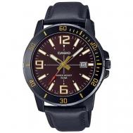 Наручные часы  Standard Наручные часы  MTP-VD01B-5B, черный, мультиколор Casio
