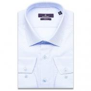 Рубашка , размер (46)S, голубой Poggino