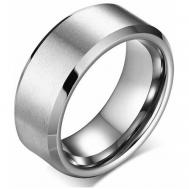 Кольцо помолвочное , размер 19, серебряный TASYAS