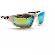 Солнцезащитные очки , авиаторы, оправа: пластик, спортивные, поляризационные, зеленый RaulRoff
