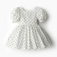 Платье нарядное детское : PartyDress, цвет белый, рост 122 см MINAKU