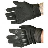 Перчатки , регулируемые манжеты, сенсорные, размер L, черный Армейские будни