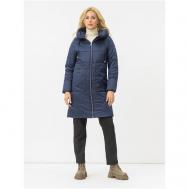 Куртка  , женская демисезонная, подкладка, грязеотталкивающая, размер 46 (52RU), синий Avi