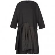 Платье , повседневное, размер 48, черный NUOVO BORGO