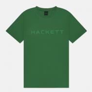 Футболка , хлопок, размер XL, зеленый Hackett London