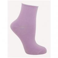 Носки , 3 пары, размер 25-27 (38-43), фиолетовый Гранд