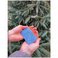 Кредитница 4 кармана для карт, 8 визиток, оранжевый, голубой STYLE Group