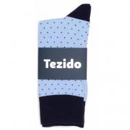 Носки , размер 41-46, голубой Tezido